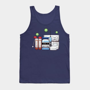 Corona Virus Elements Tank Top